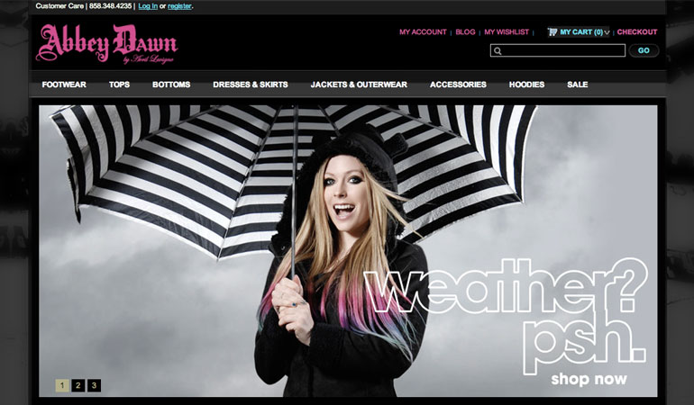 Abbey Dawn Clothing - by Avril Lavigne